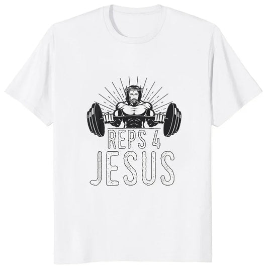 Reps 4 Jesus T-Shirt - Faith Strong FitnessFaith Strong Fitness14:173#YB - 93740 - black;5:100014066